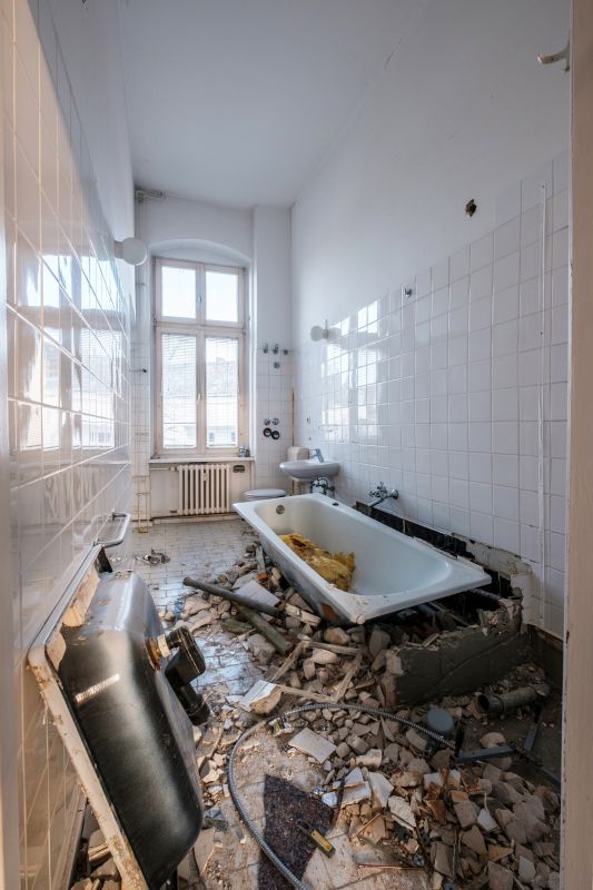 Bathroom Demolition detail
