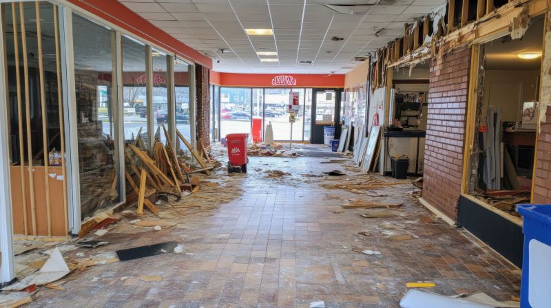 Double Wide Demolition detail