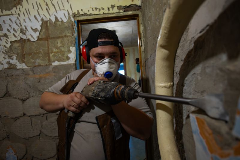 Interior Renovation Demolition detail